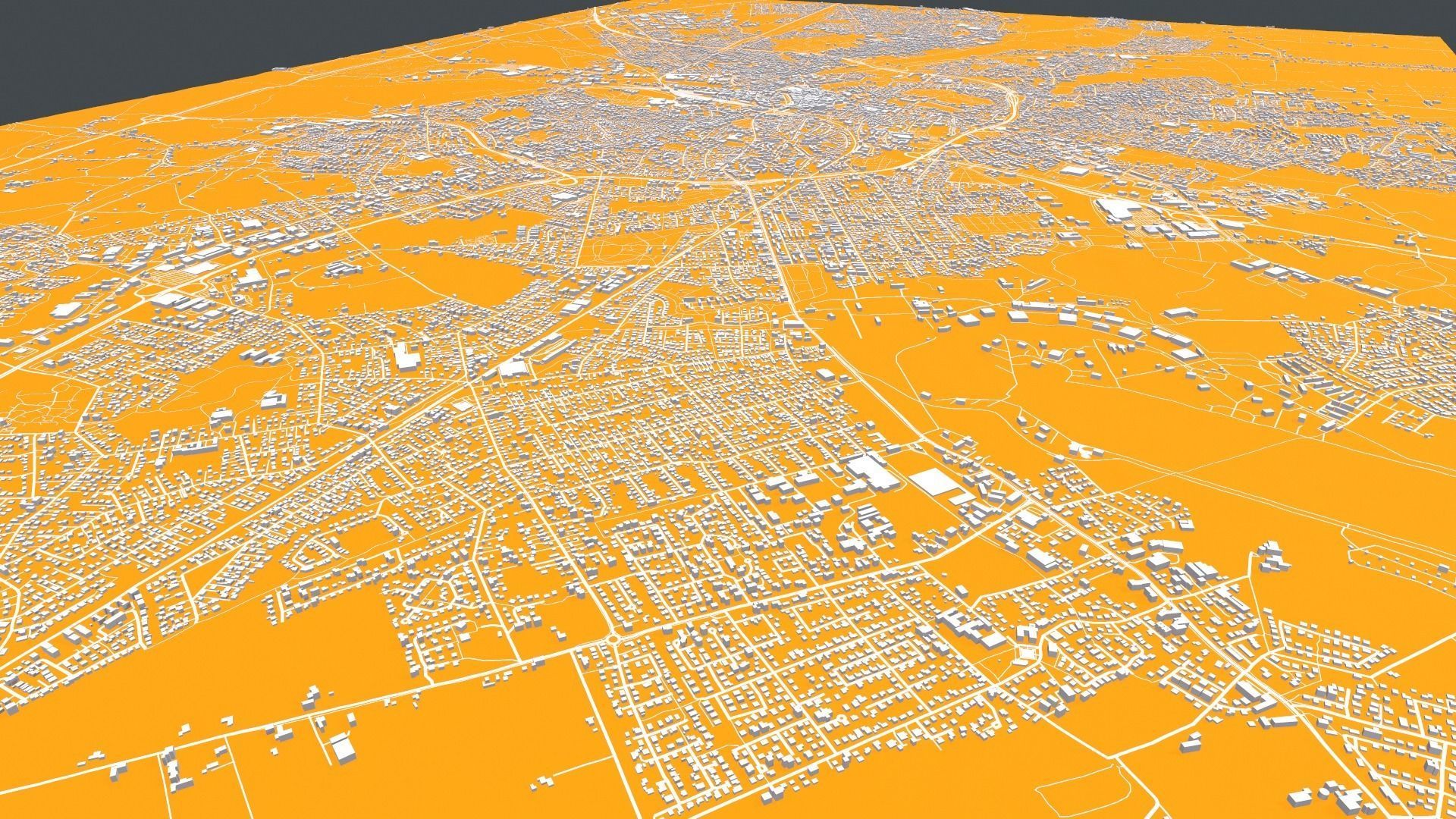 Cityscape Oldenburg Germany 3D model_2