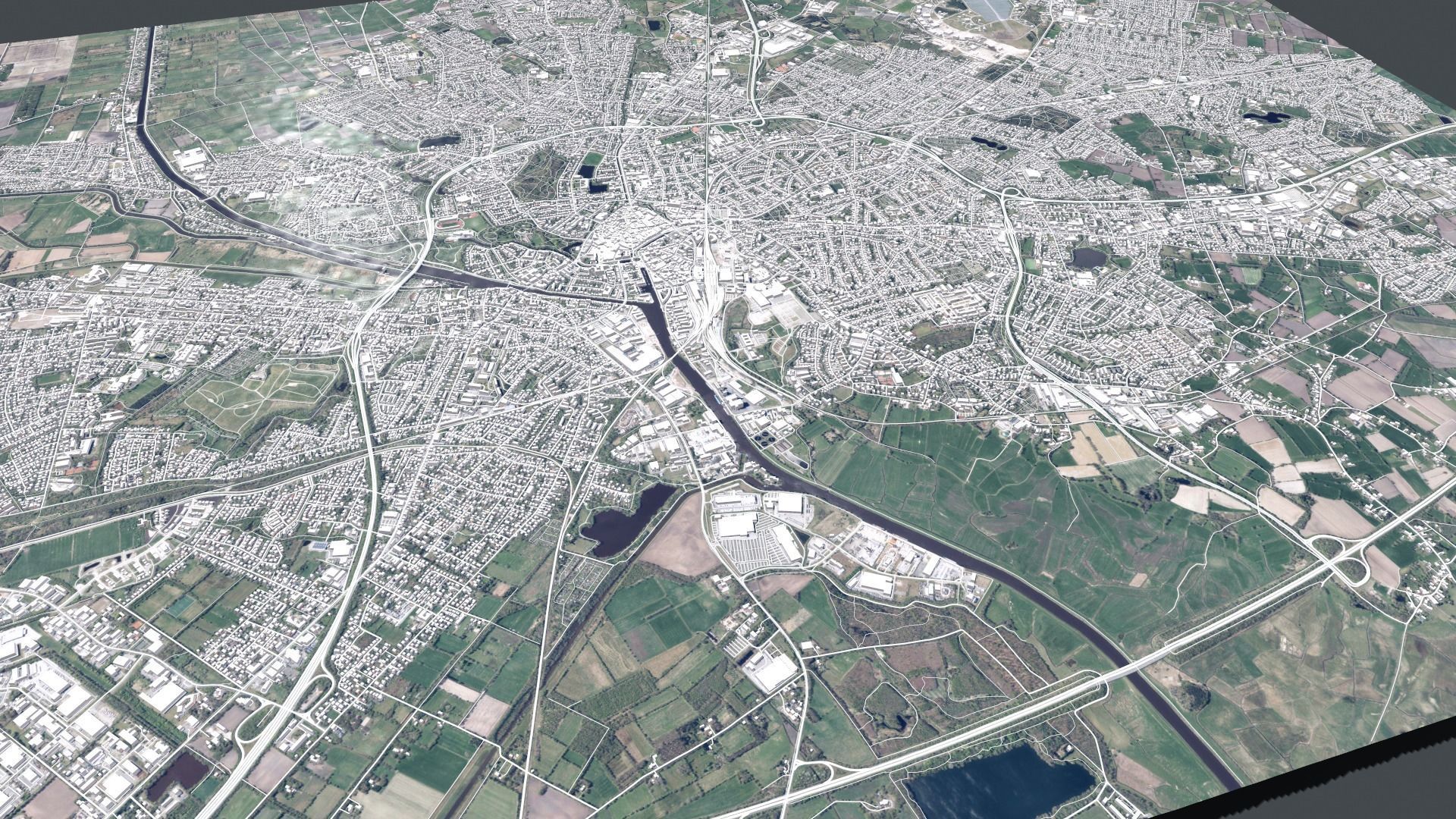 Cityscape Oldenburg Germany 3D model_5