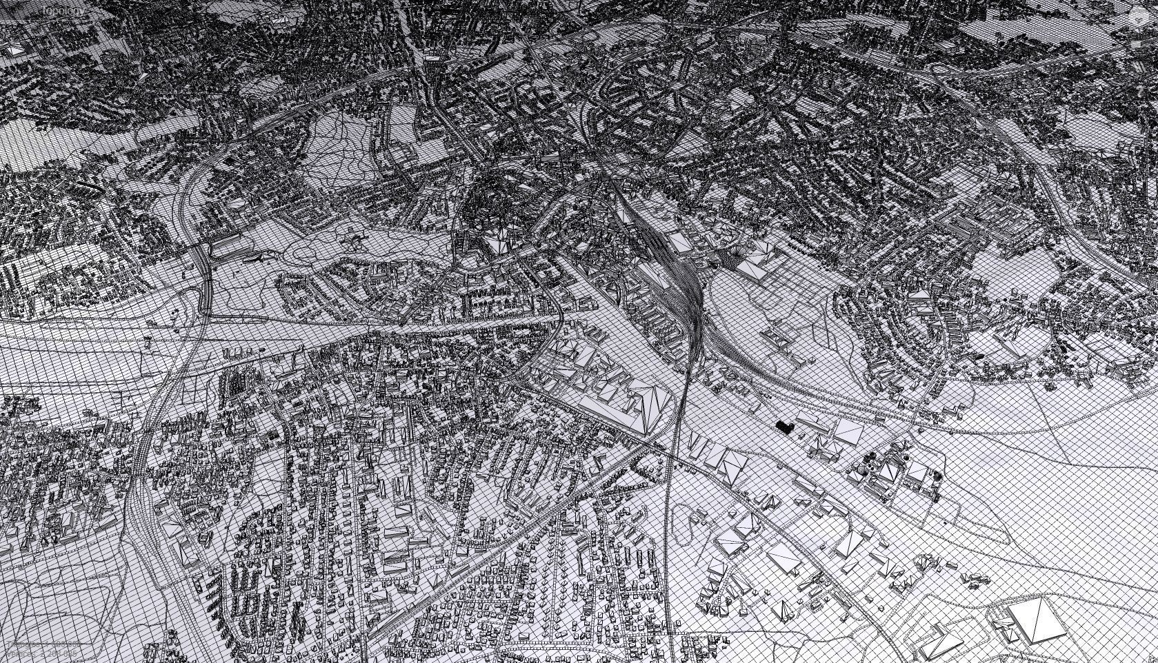 Cityscape Oldenburg Germany 3D model_12