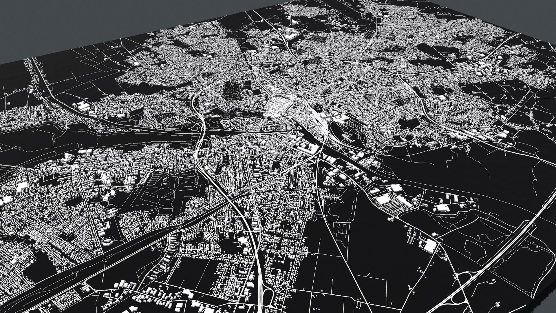 Cityscape Oldenburg Germany 3D model_7