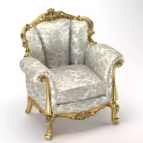 Armchair Berchet ANGELO CAPPELLINI 28570 3D model