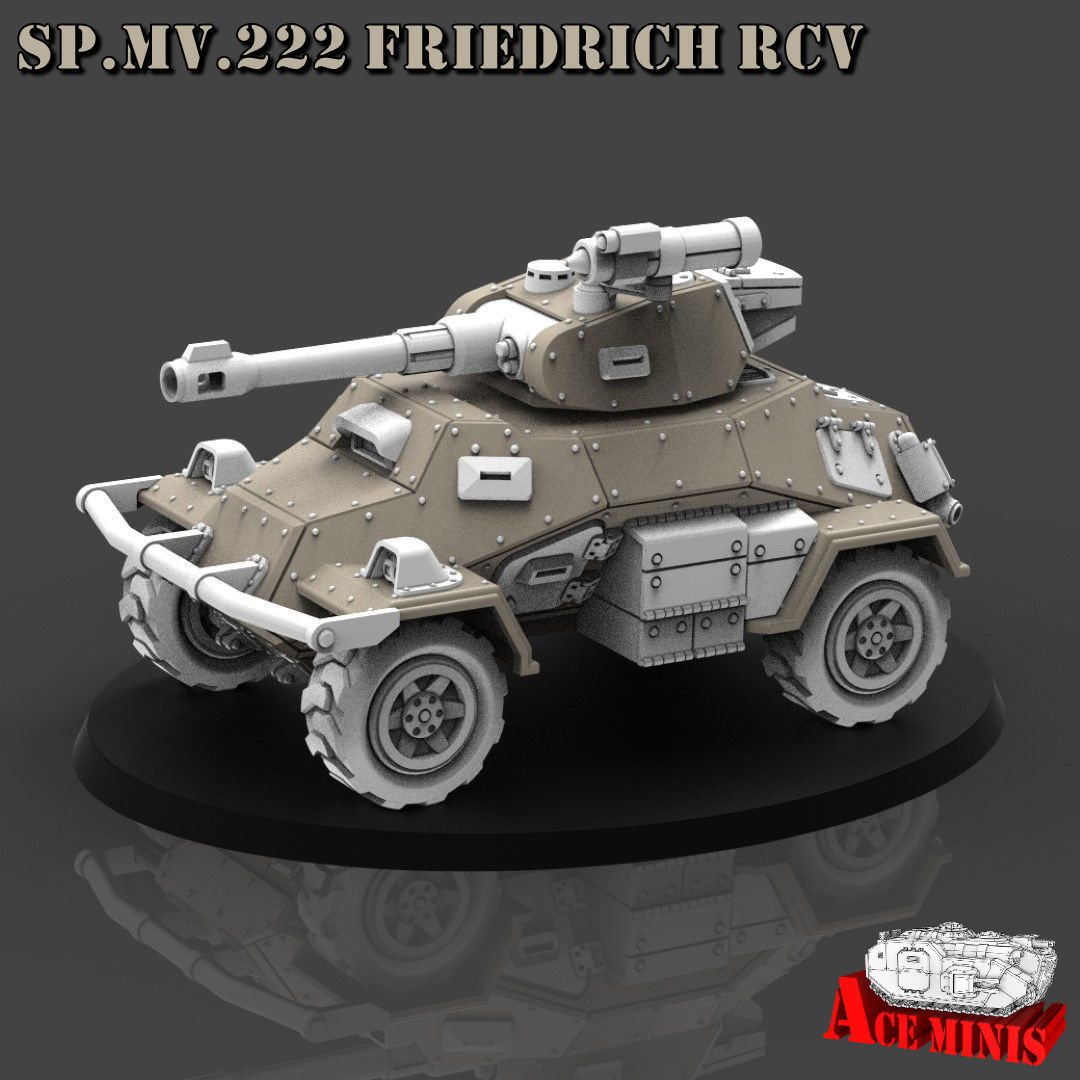 SPMV222 FRIEDRICH RCV 3D print model_1