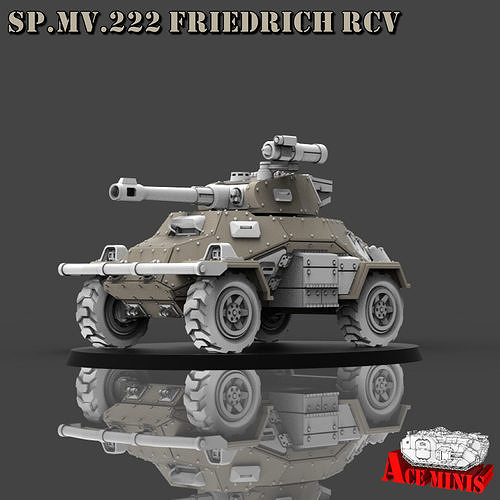 SPMV222 FRIEDRICH RCV 3D print model