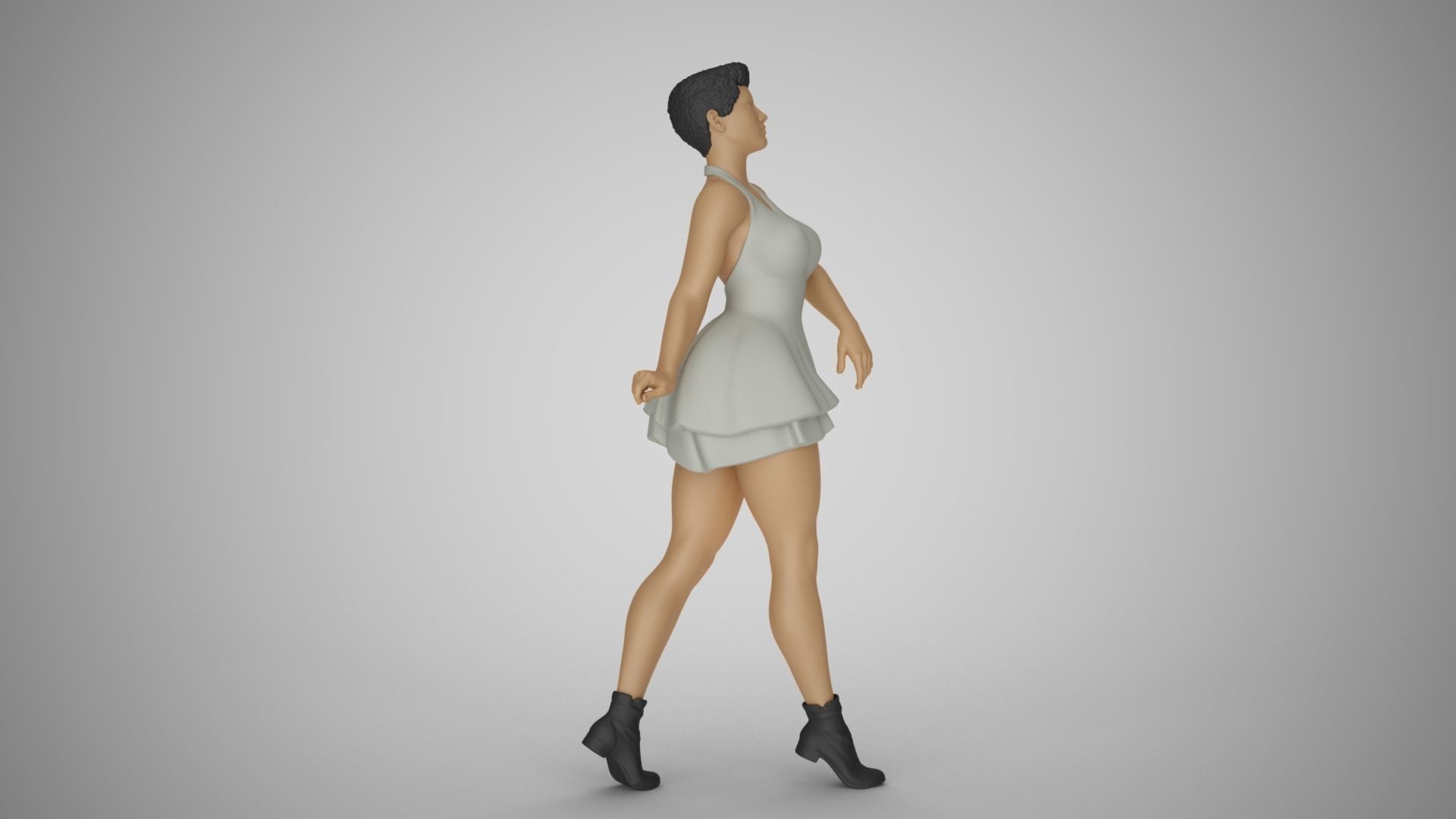 Striking Beauty 6 3D print model_4