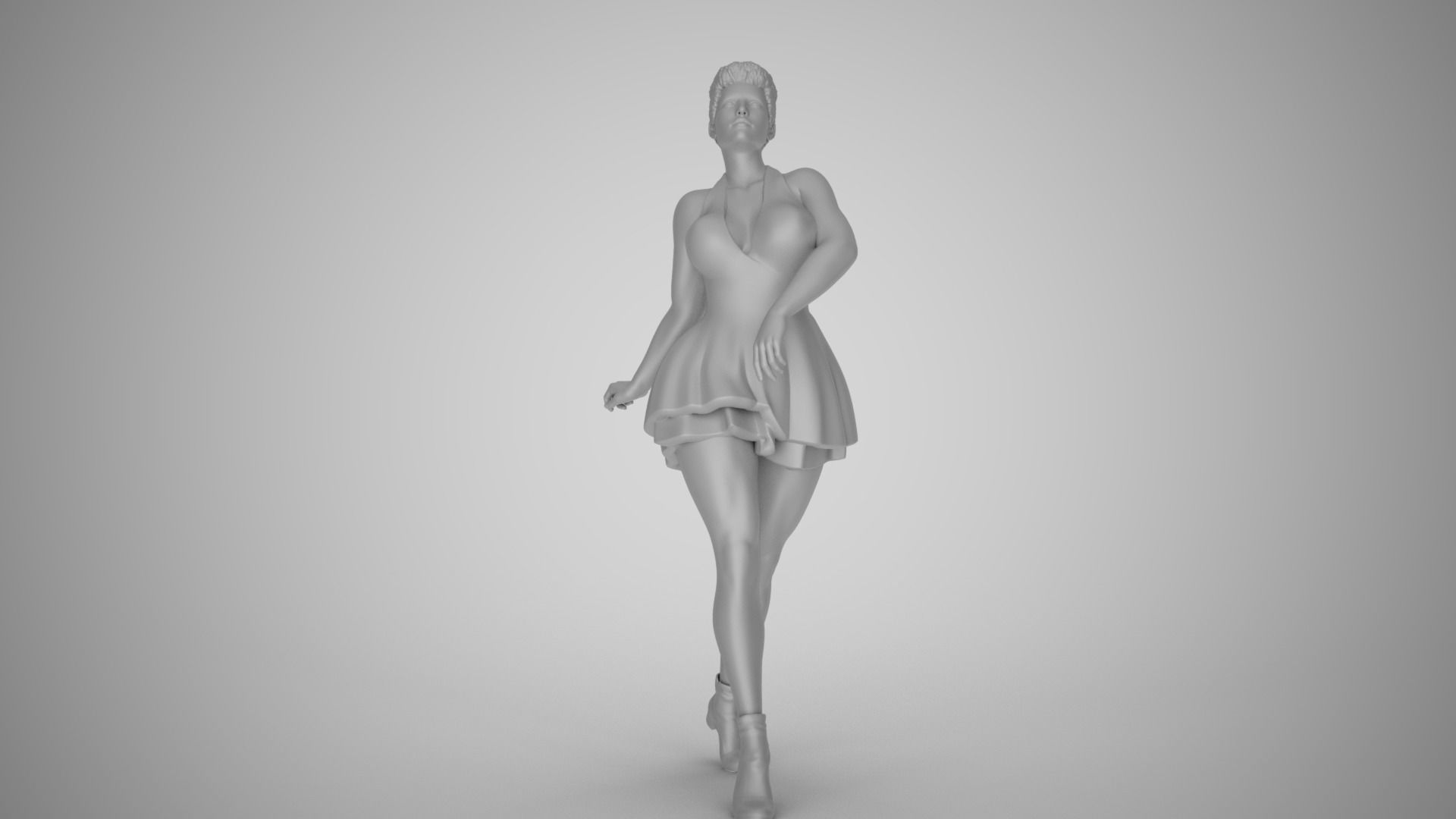 Striking Beauty 6 3D print model_1