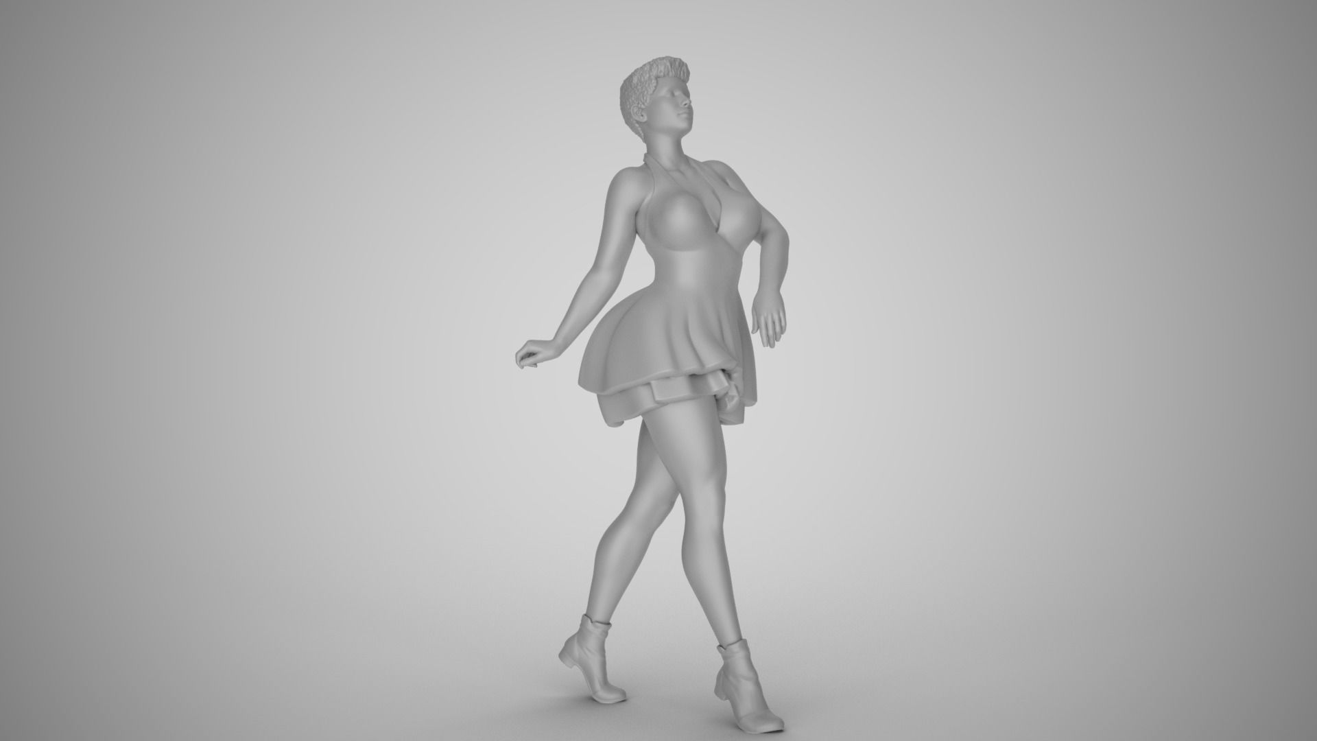 Striking Beauty 6 3D print model_2