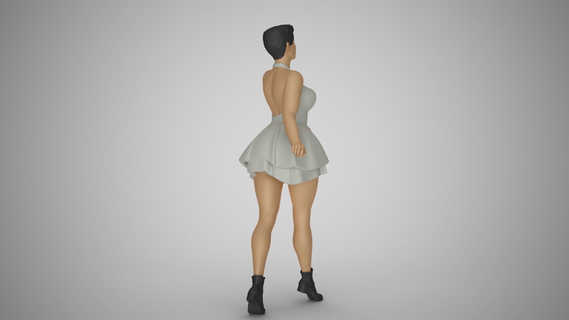 Striking Beauty 6 3D print model_5