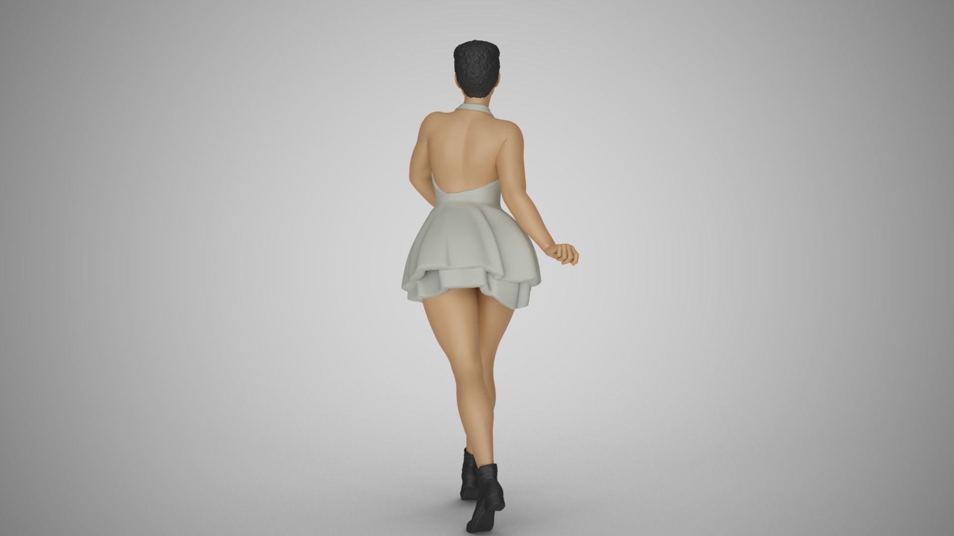 Striking Beauty 6 3D print model_6