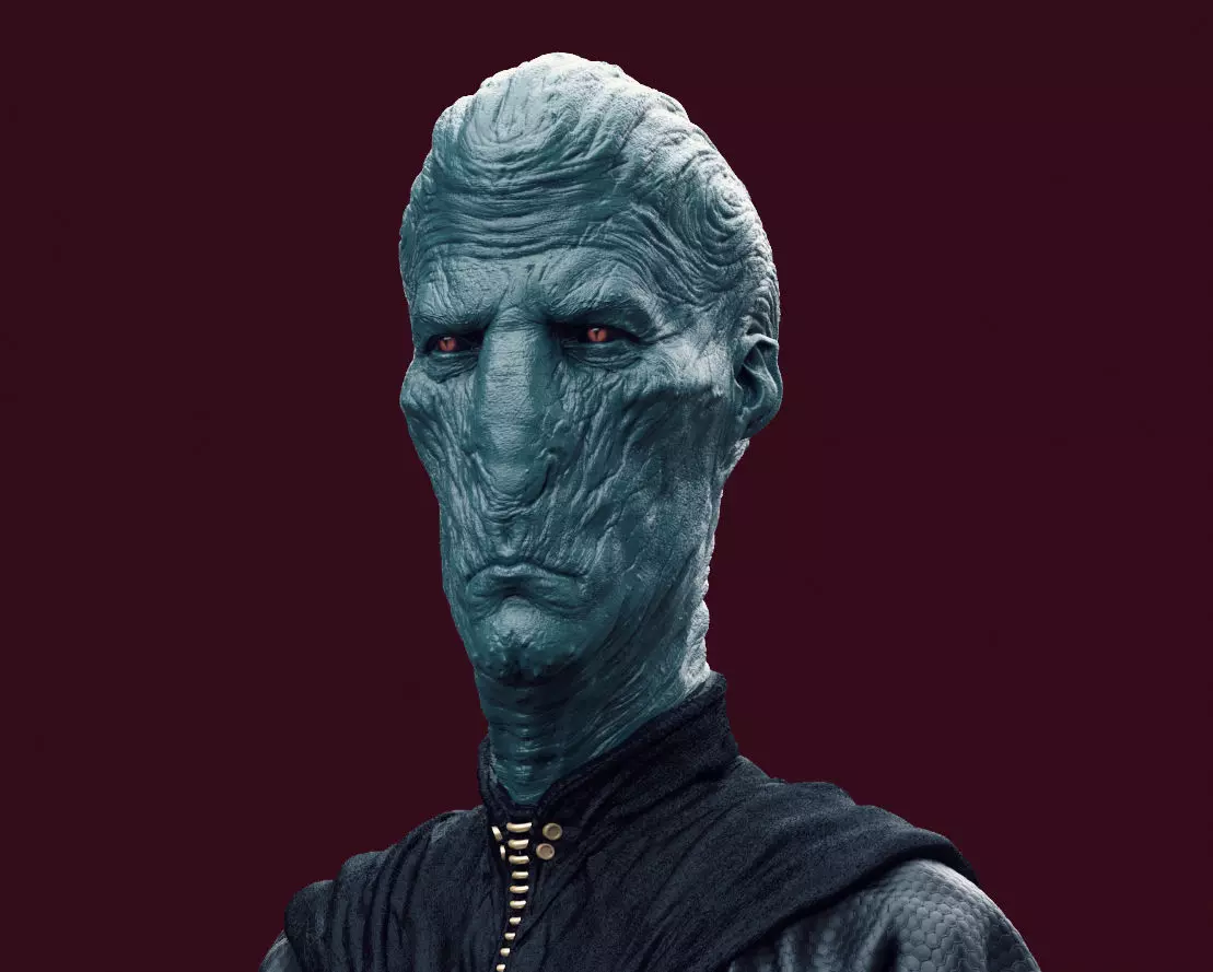 Darth Plagueis Bust 3D print model