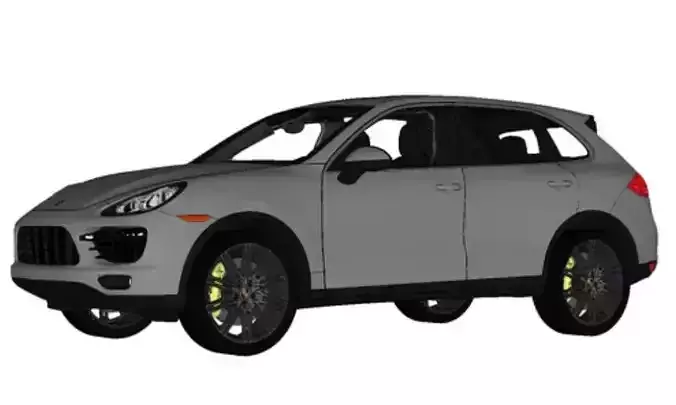 Porshe Cayenne 2017 Model  3D model