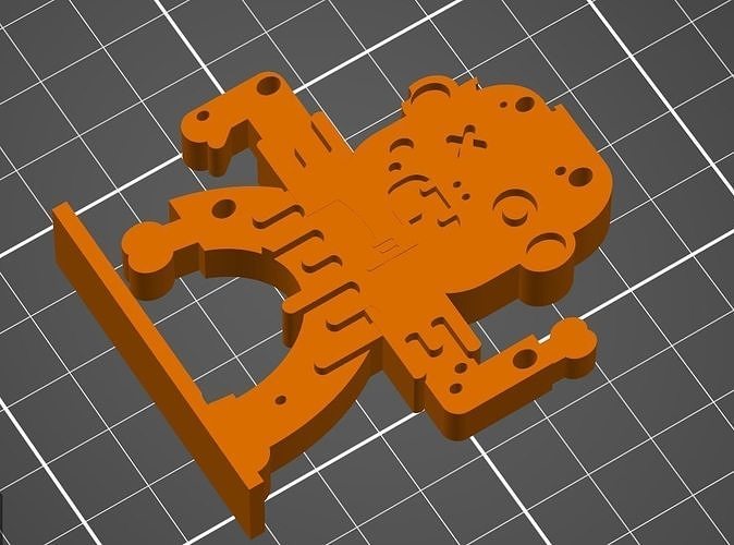 Zombie figurine 3D print model