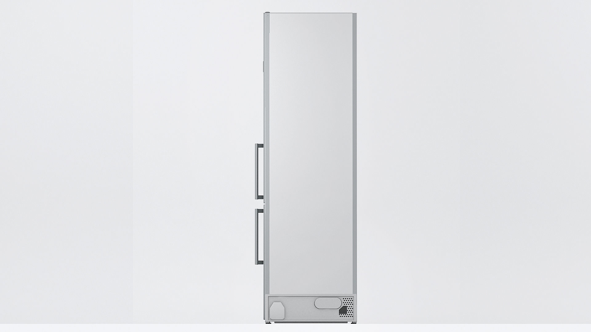 Low poly combi fridge Low-poly 3D model_9