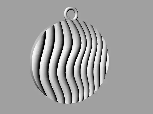 Wave pendant