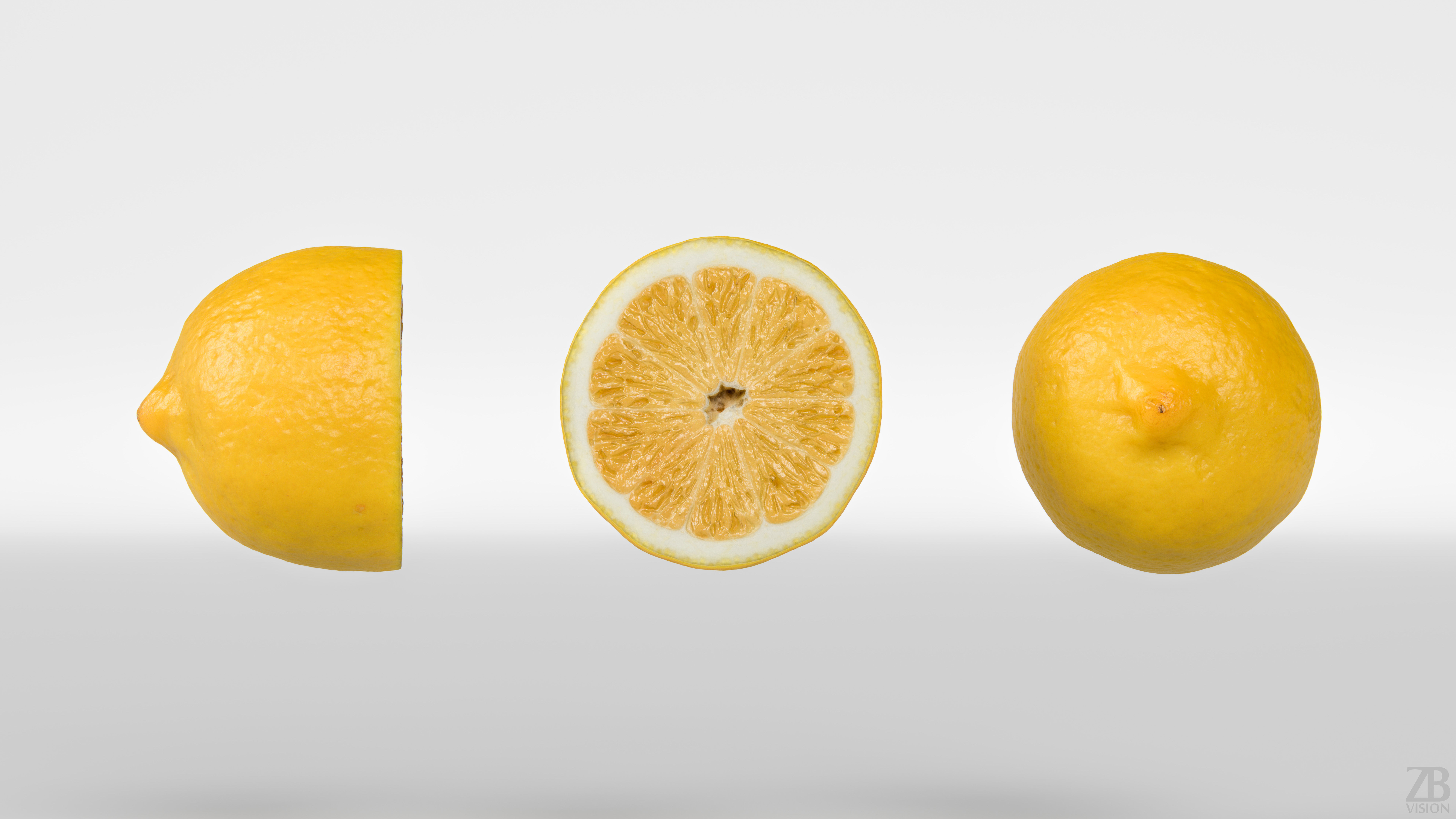 Lemon 3D model_4