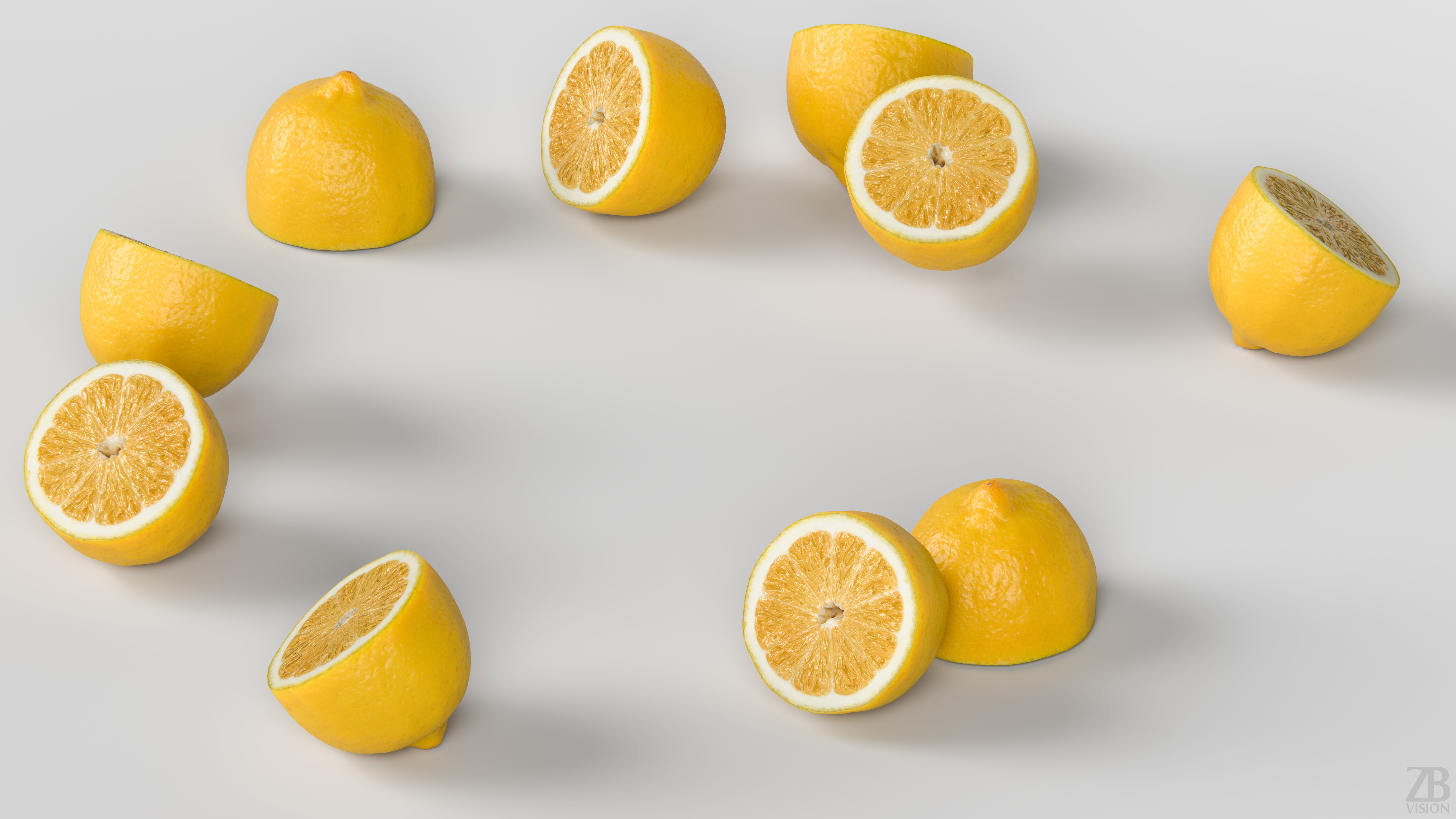 Lemon 3D model_2