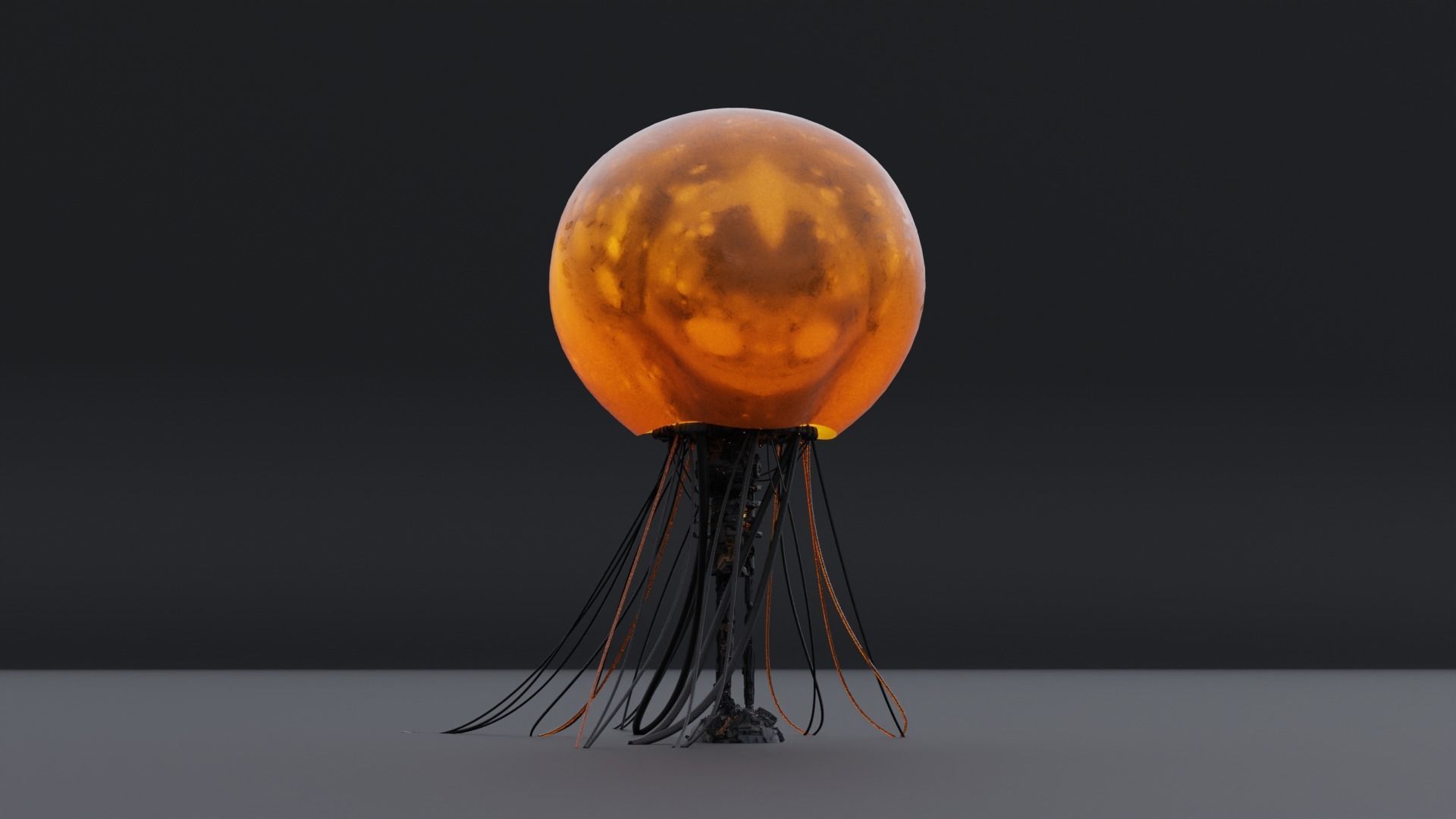 Organic Alien Building Structures Collection 3D model_13