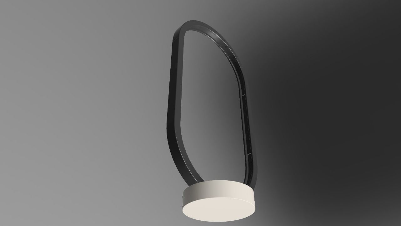 Decorative Led Table Lamp 3D Print Fusion 360 3D print model_18