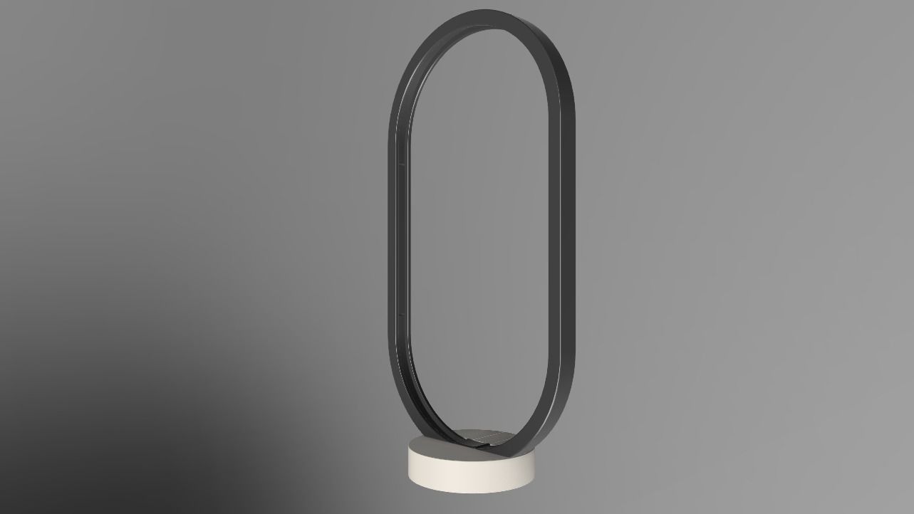 Decorative Led Table Lamp 3D Print Fusion 360 3D print model_15