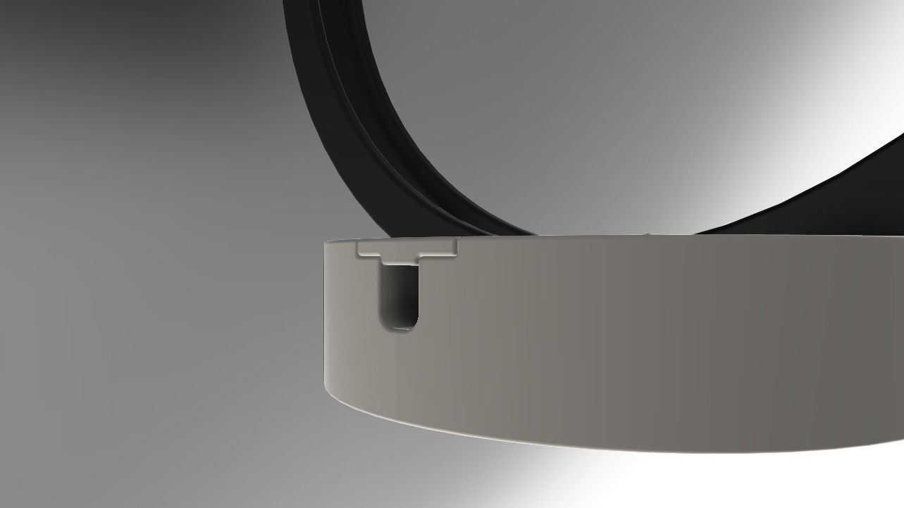 Decorative Led Table Lamp 3D Print Fusion 360 3D print model_12