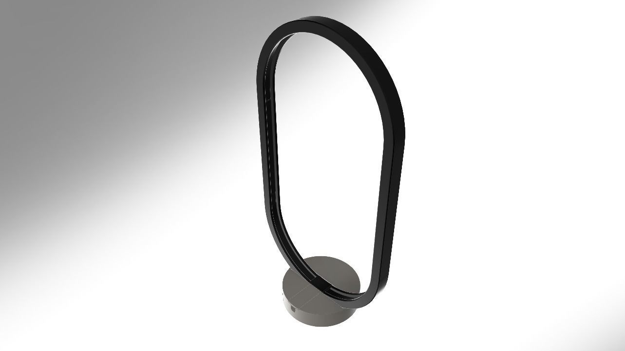 Decorative Led Table Lamp 3D Print Fusion 360 3D print model_11