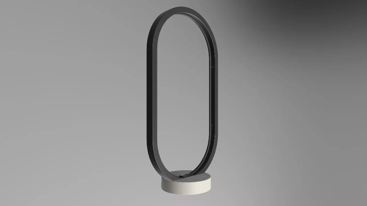 Decorative Led Table Lamp 3D Print Fusion 360 3D print model_0