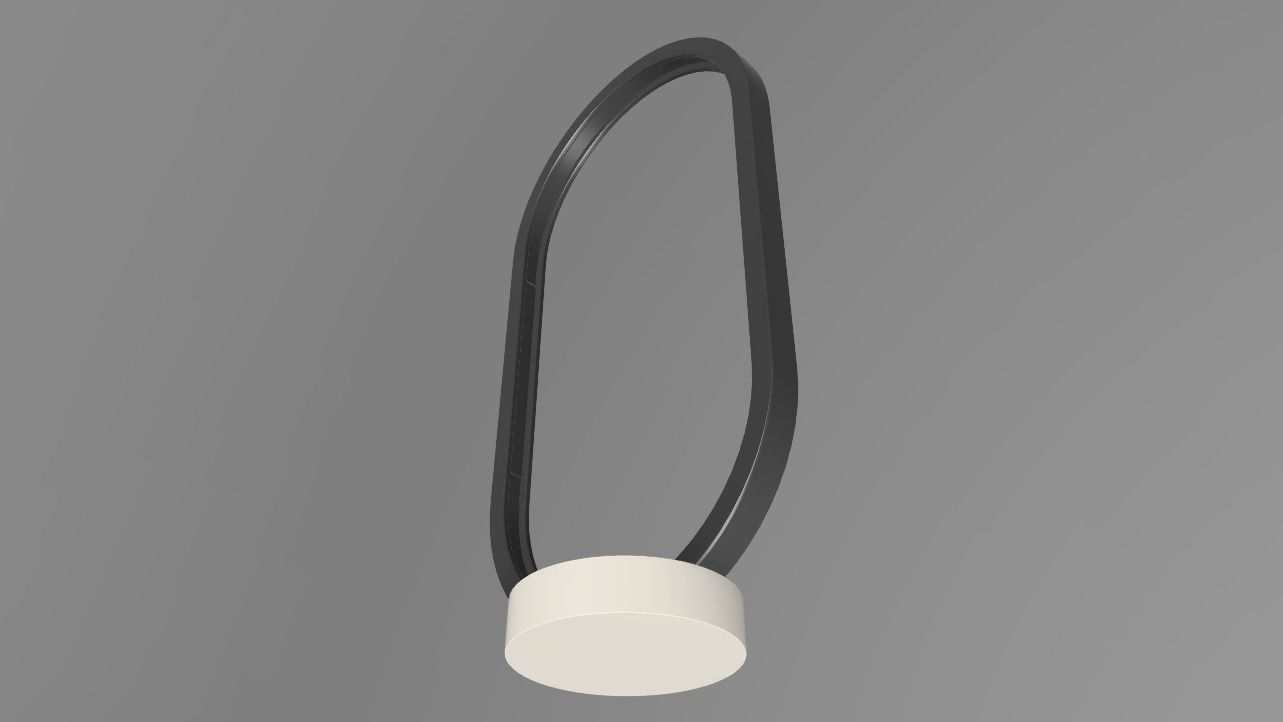 Decorative Led Table Lamp 3D Print Fusion 360 3D print model_17