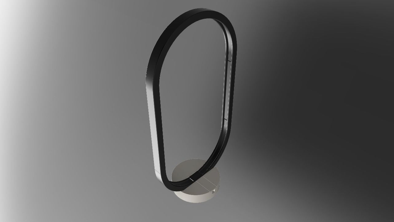 Decorative Led Table Lamp 3D Print Fusion 360 3D print model_21