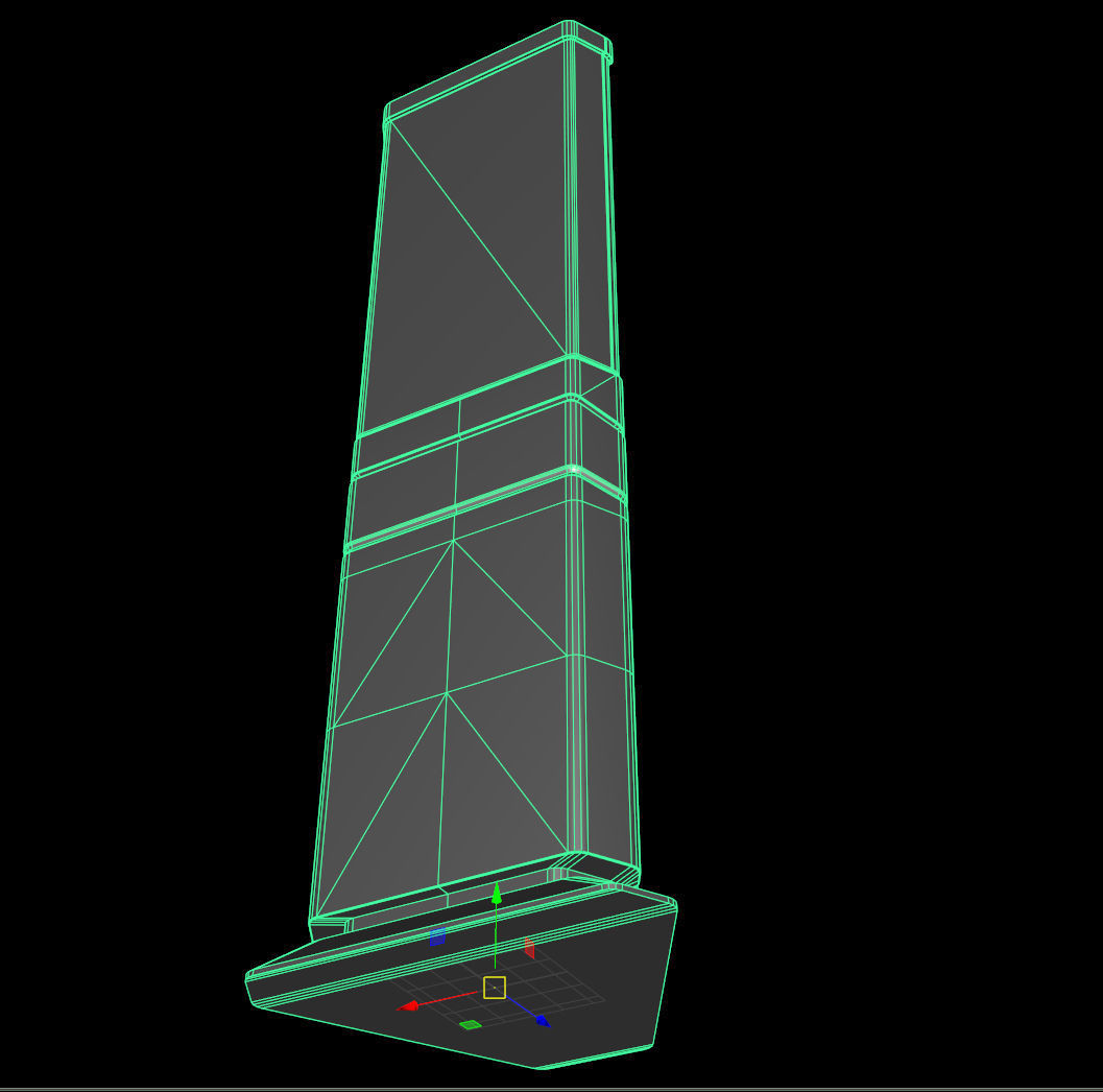 cyberpunk stand platform - PBR  Low-poly 3D model_13