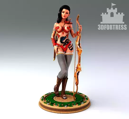 The Elven Arrow 3D print model