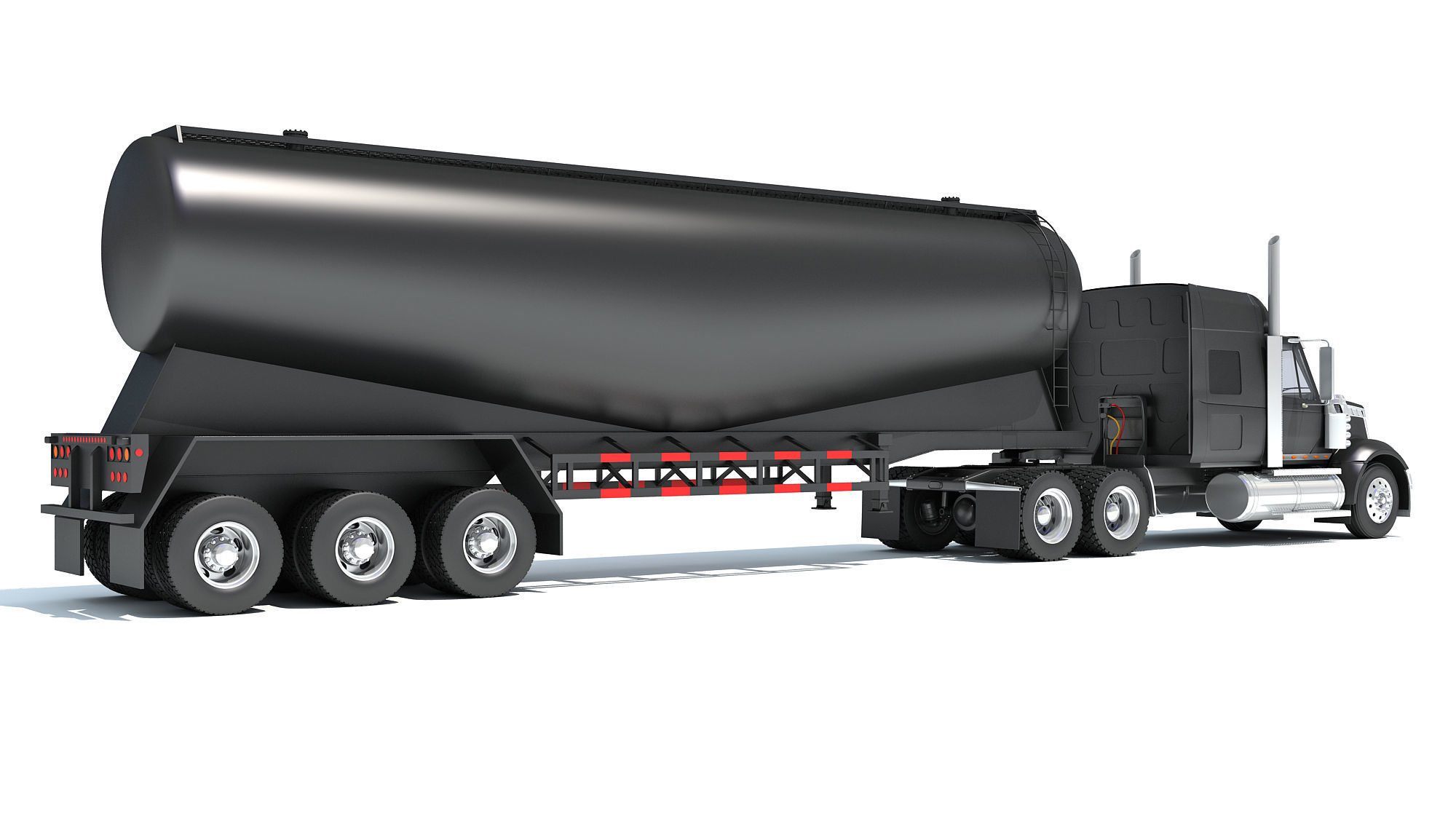 Tank Truck 3D model_4