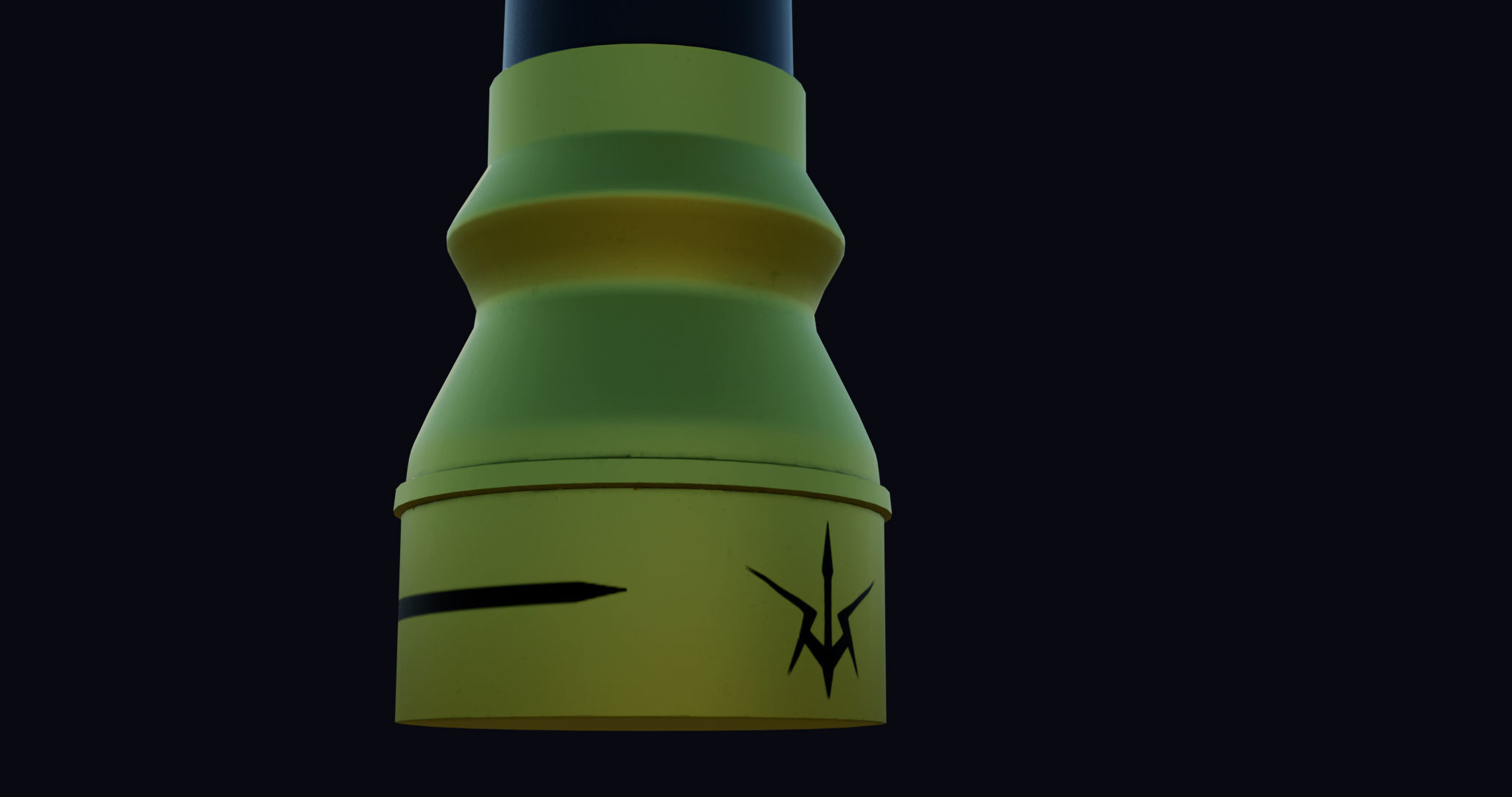 Fantasy Sword 3 PBR Unity UE Arnold V-Ray Textures Included  Low-poly 3D model_17