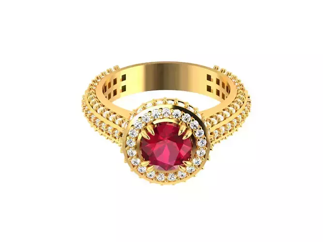 Solitaire Engagement Wedding Ring