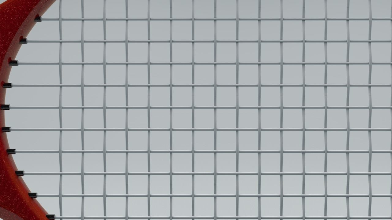 TENNIS RACQUET 3D MODEL 3D model_10