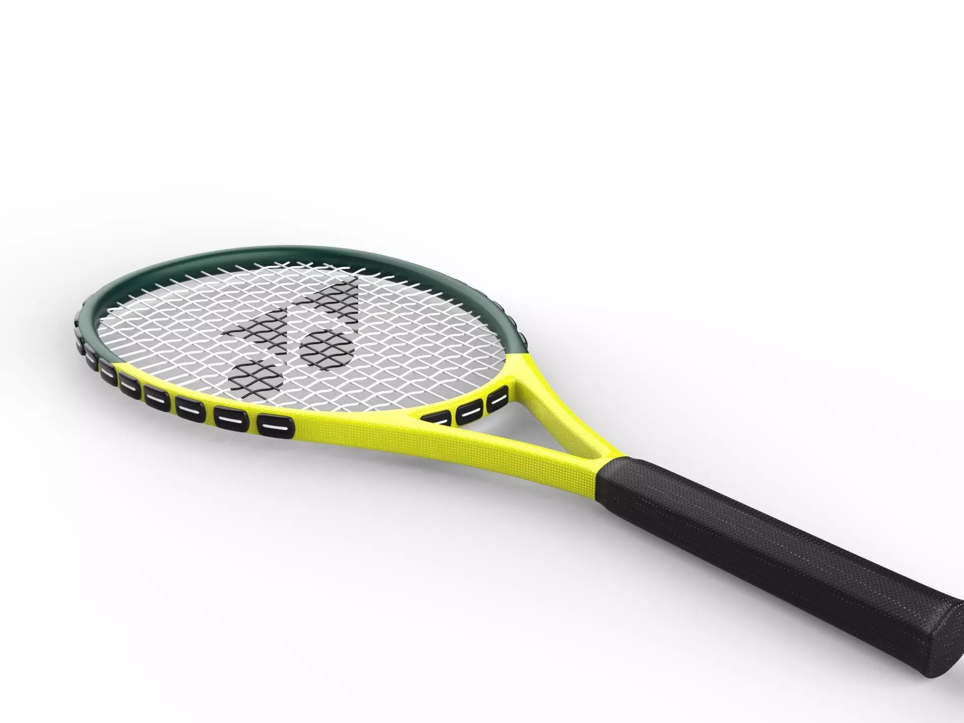 TENNIS RACQUET 3D MODEL 3D model_0