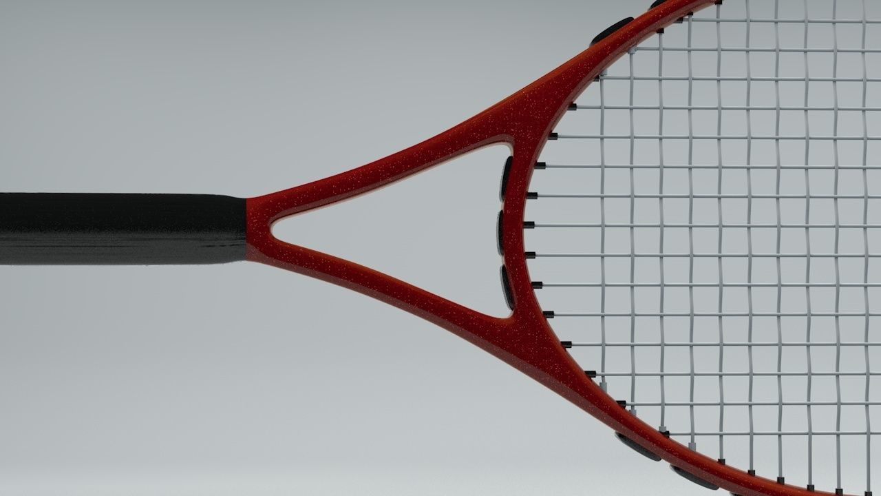 TENNIS RACQUET 3D MODEL 3D model_5