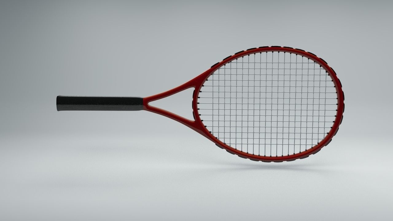 TENNIS RACQUET 3D MODEL 3D model_4