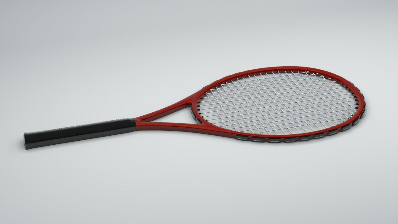 TENNIS RACQUET 3D MODEL 3D model_3