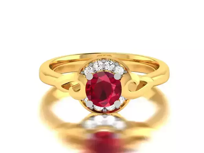 Solitaire Engagement Wedding Ring