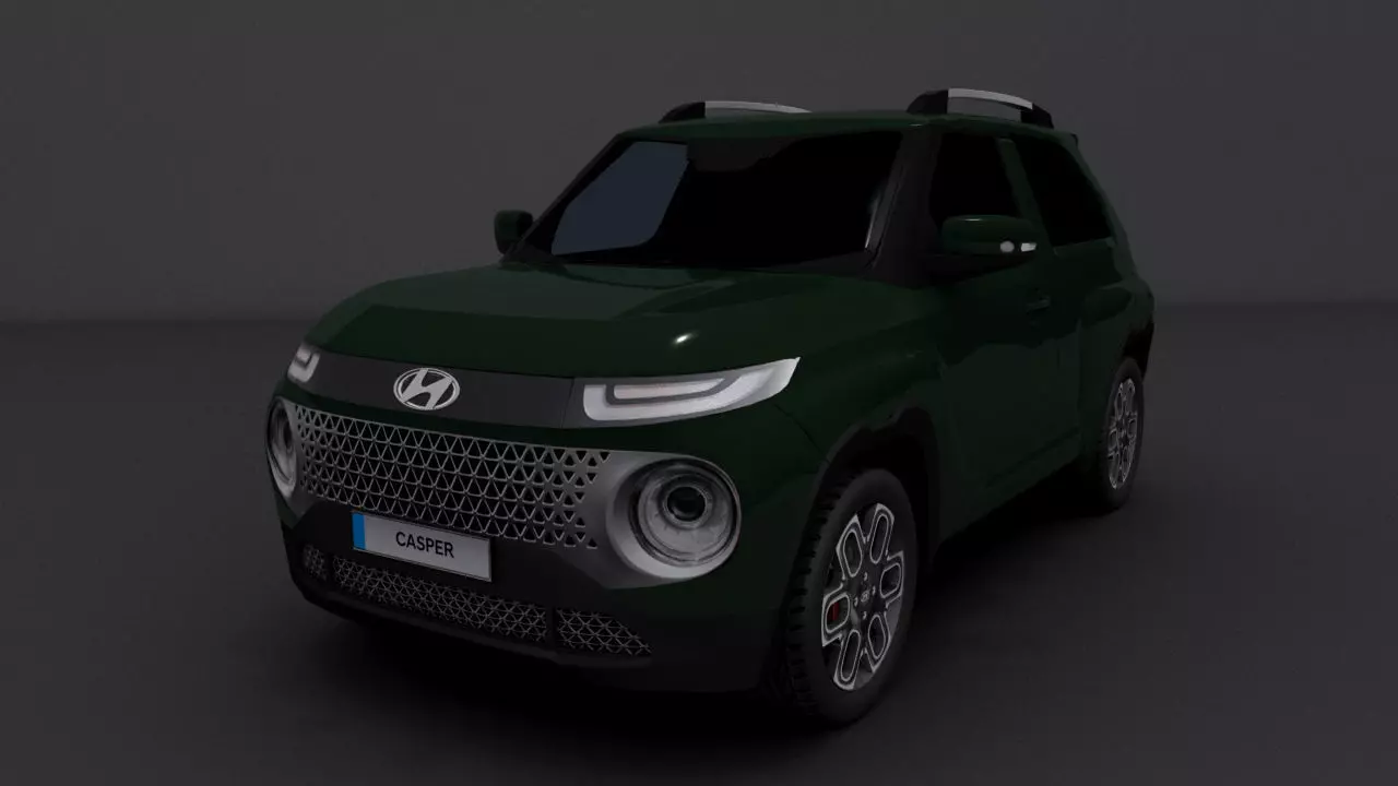 Hyundai Casper Inspiration Active 2022 3D model