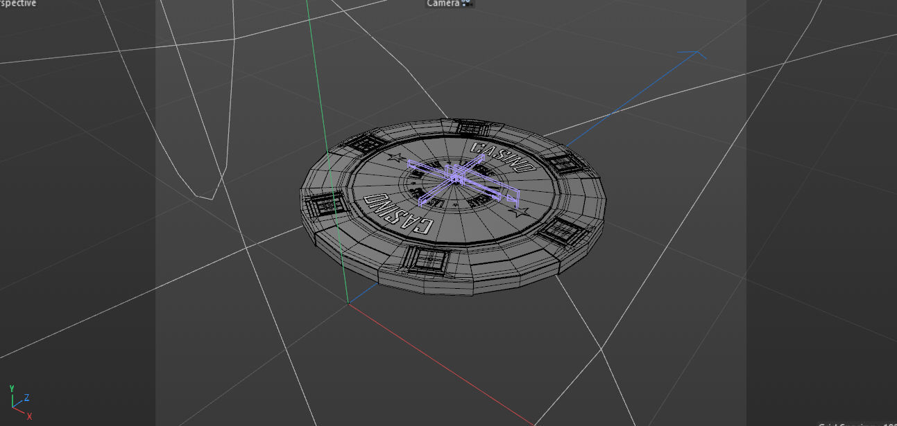  Casino Chip 3D model_4