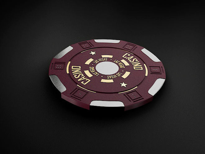  Casino Chip 3D model_1