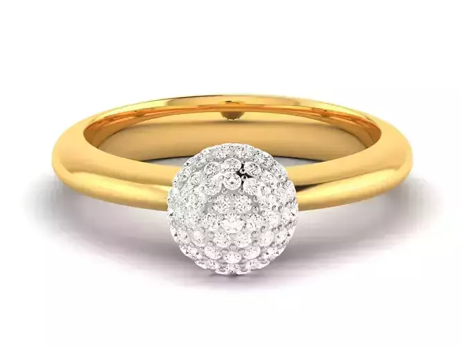 Solitaire Wedding Engagement Ring