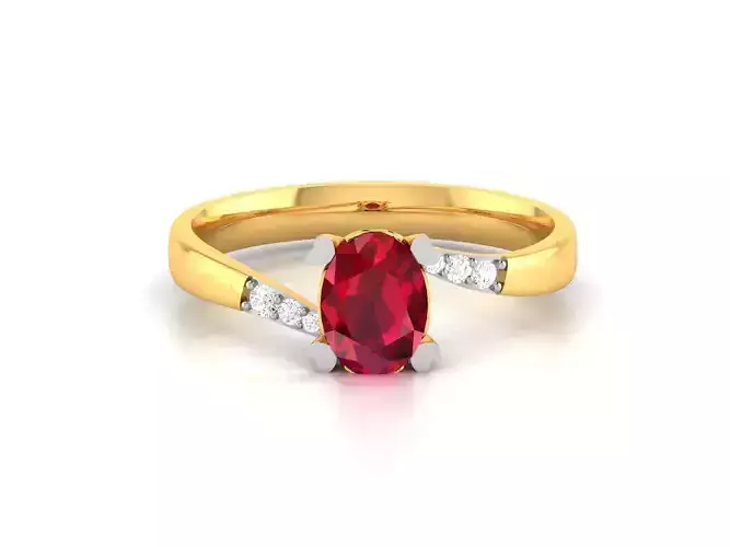 Solitaire Wedding Engagement Ring