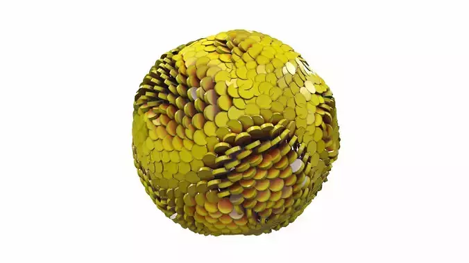 Abstract geometric sphere 04e