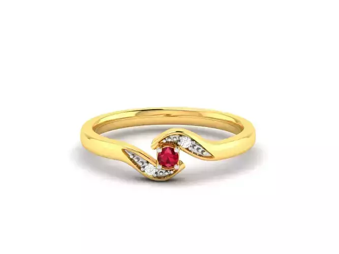 Solitaire Wedding Engagement Ring