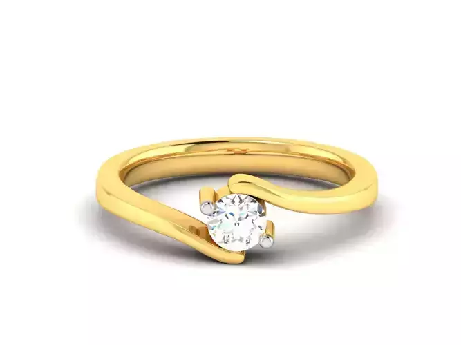Solitaire Wedding Engagement Ring