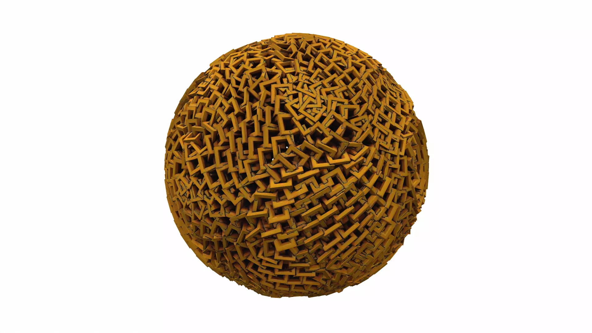 Abstract geometric sphere 08e 3D model_0