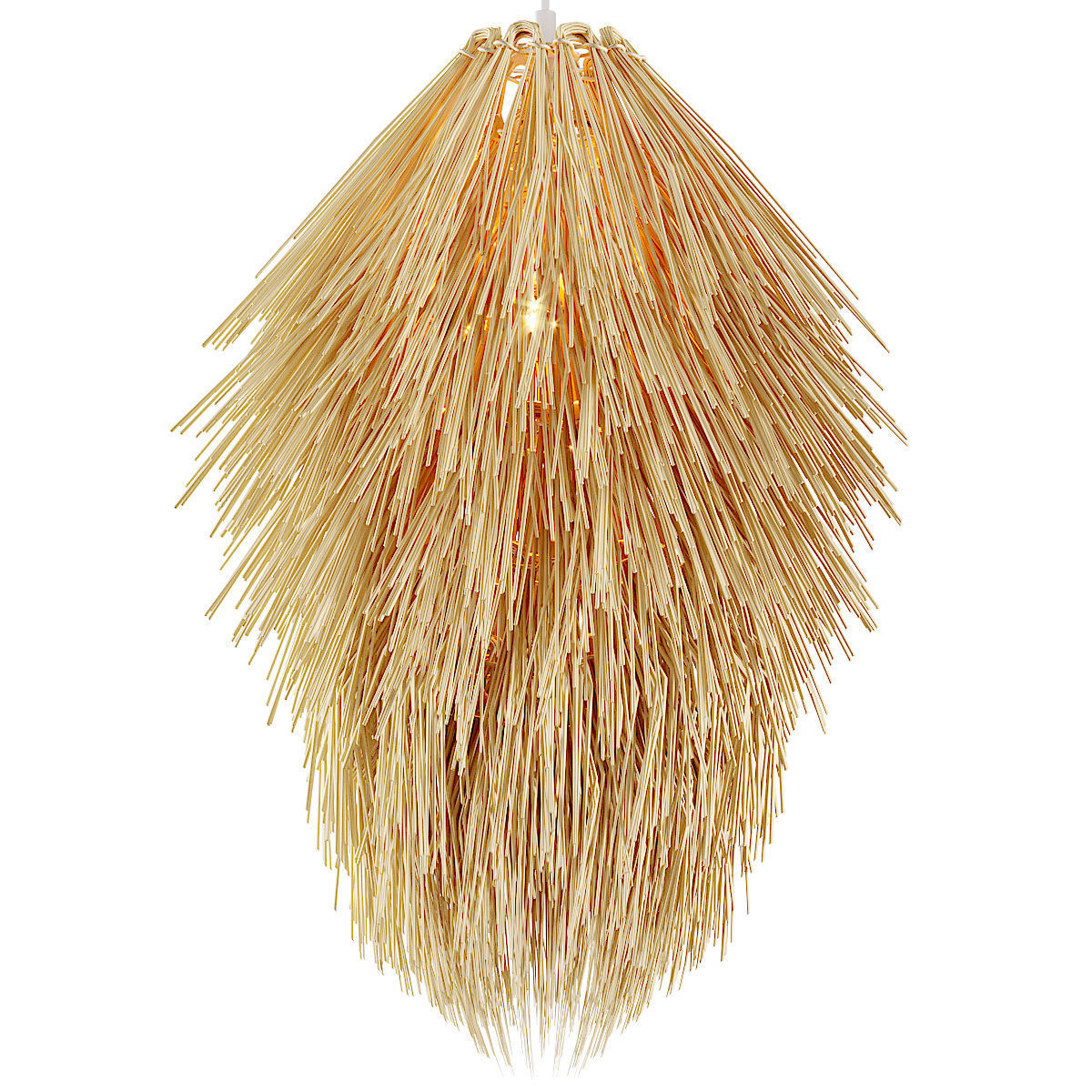 Aliexpress rattan pendant light 3D model_1