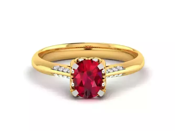 Solitaire Engagement Ring