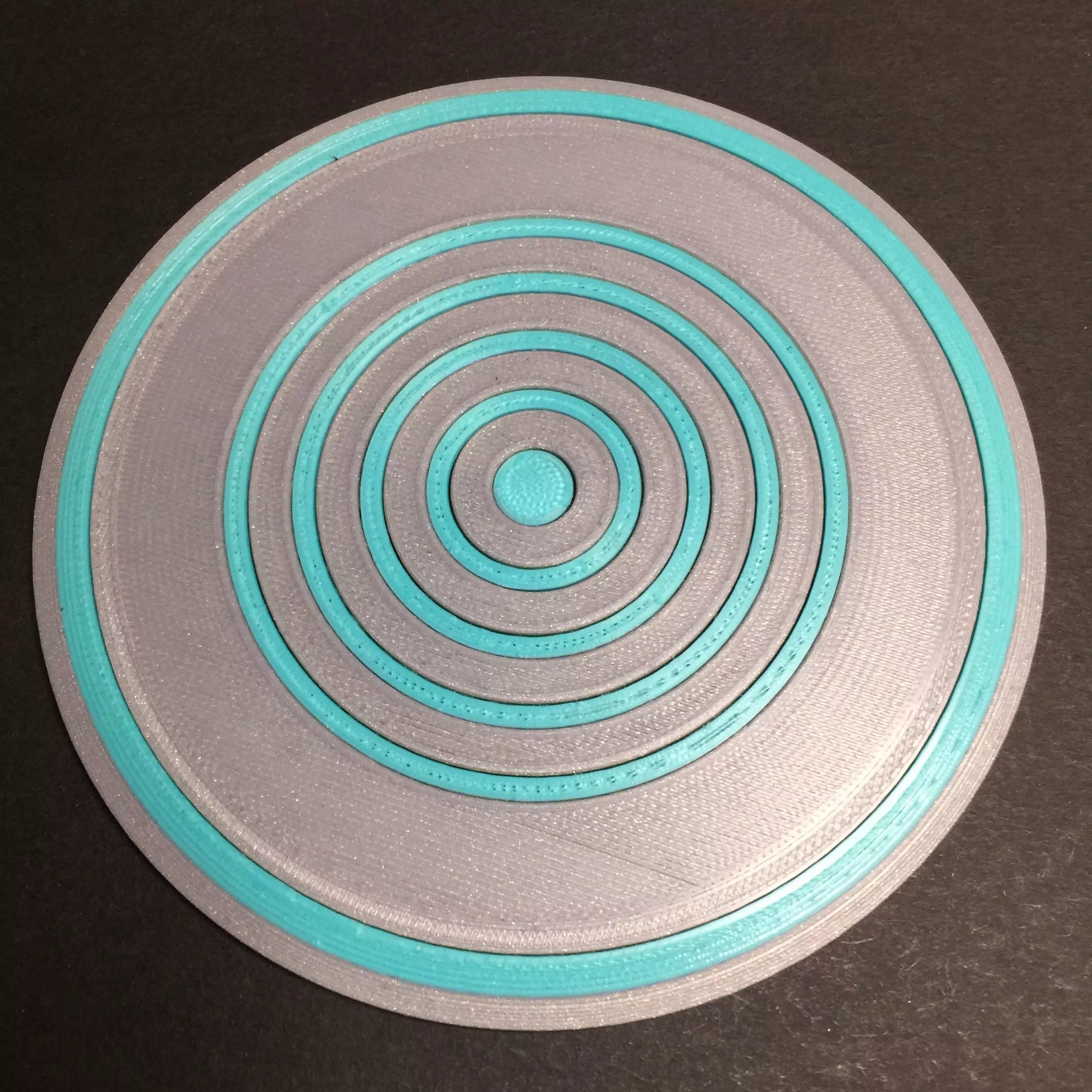 1982 Tron Disc Coaster 3D print model_0